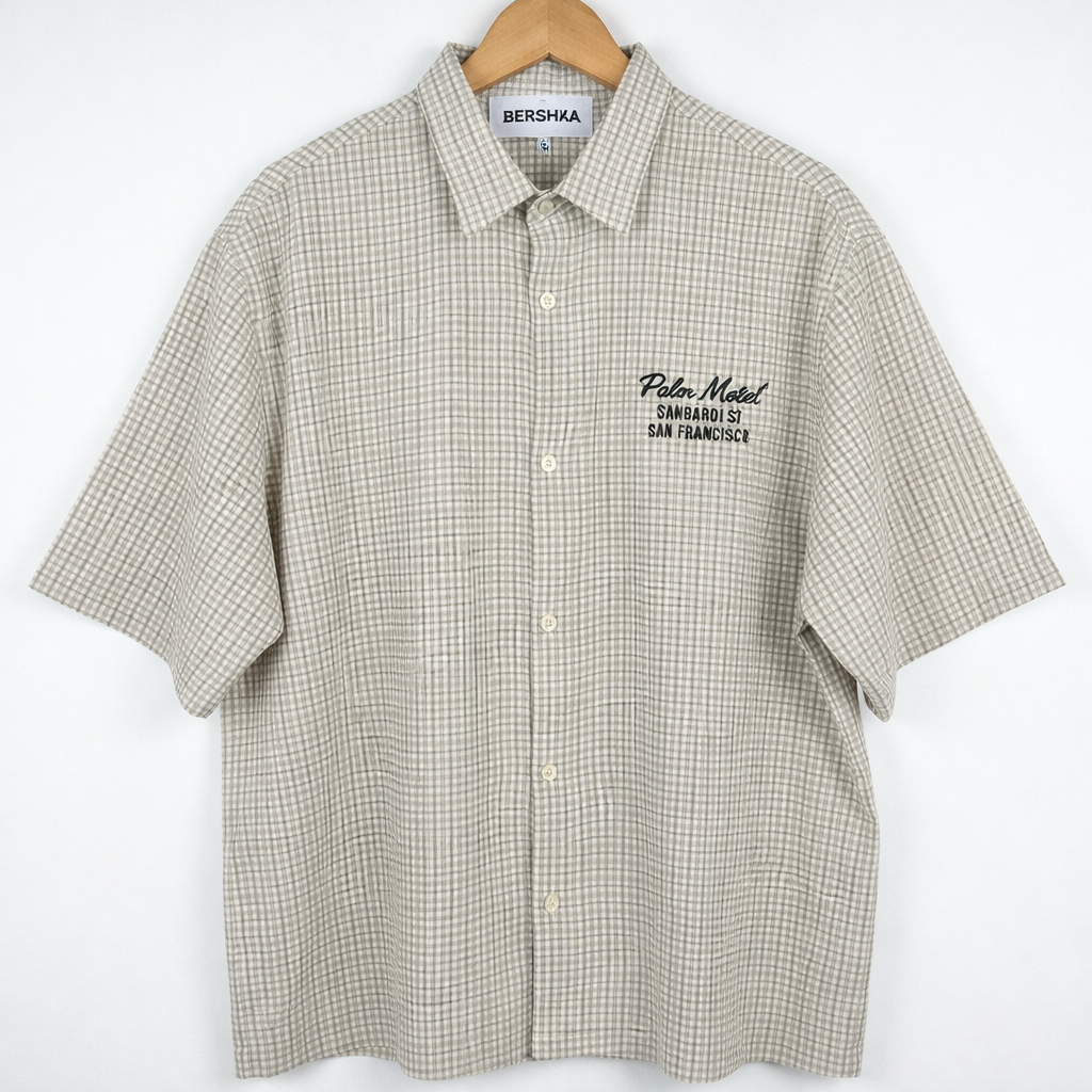 Camisa a cuadros oversize Talla L