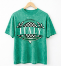 Polo verde jaspeado Talla XS